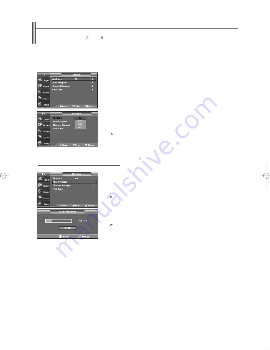 Samsung LN46N71B Owner'S Instructions Manual Download Page 18