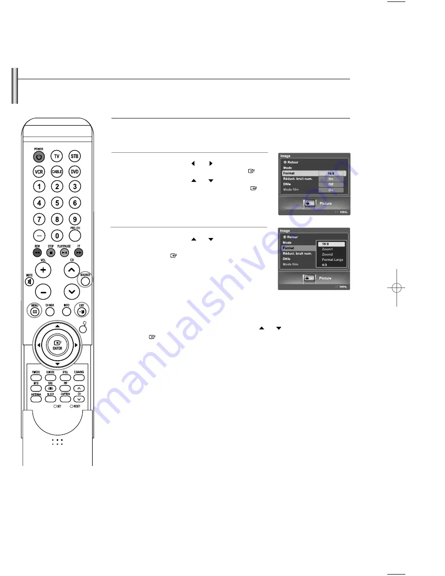 Samsung LNS5797D Owner'S Instructions Manual Download Page 192