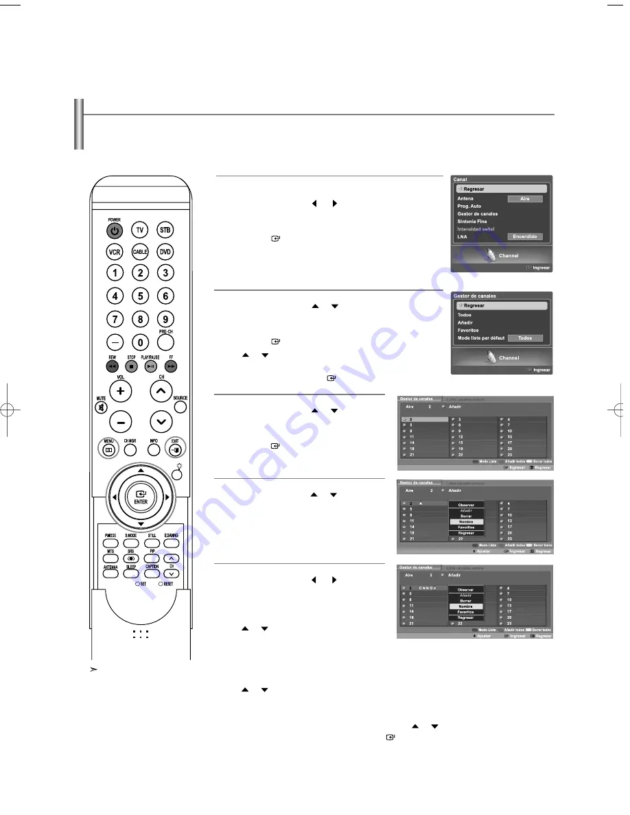 Samsung LNS5797D Owner'S Instructions Manual Download Page 239