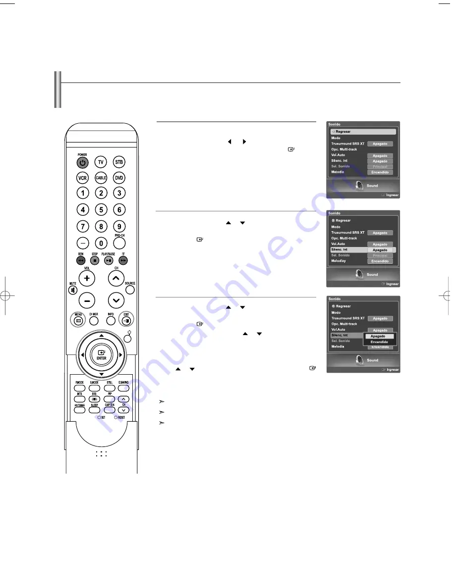 Samsung LNS5797D Owner'S Instructions Manual Download Page 264