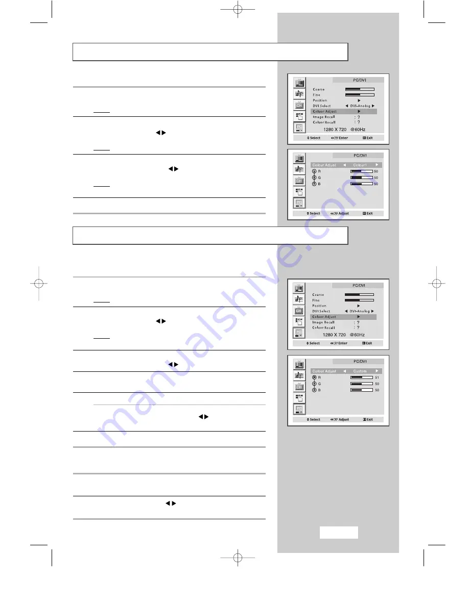 Samsung LS-22A13W Owner'S Instructions Manual Download Page 37