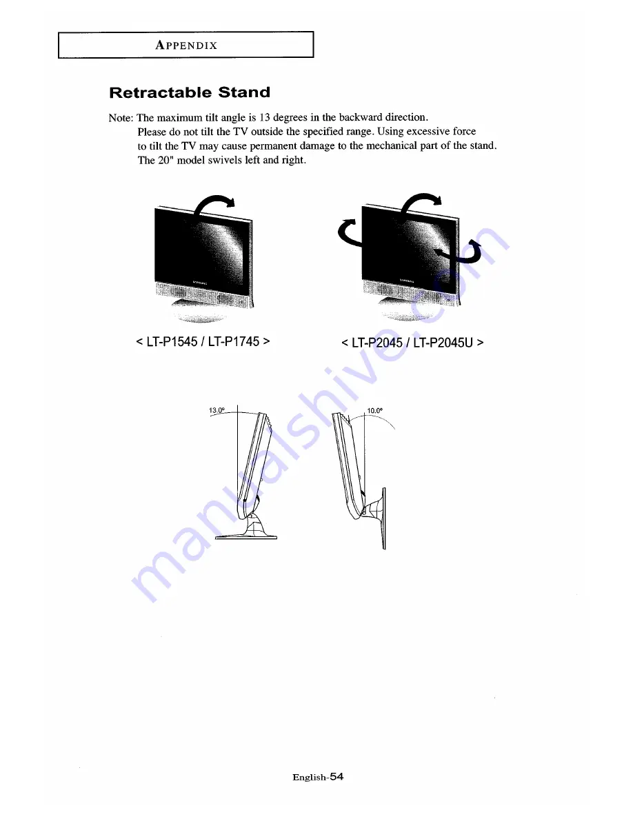 Samsung LT-P 1545 Скачать руководство пользователя страница 59