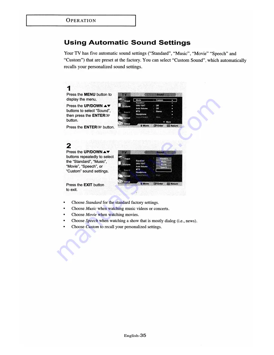 Samsung LT-P326W Owner'S Instructions Manual Download Page 38