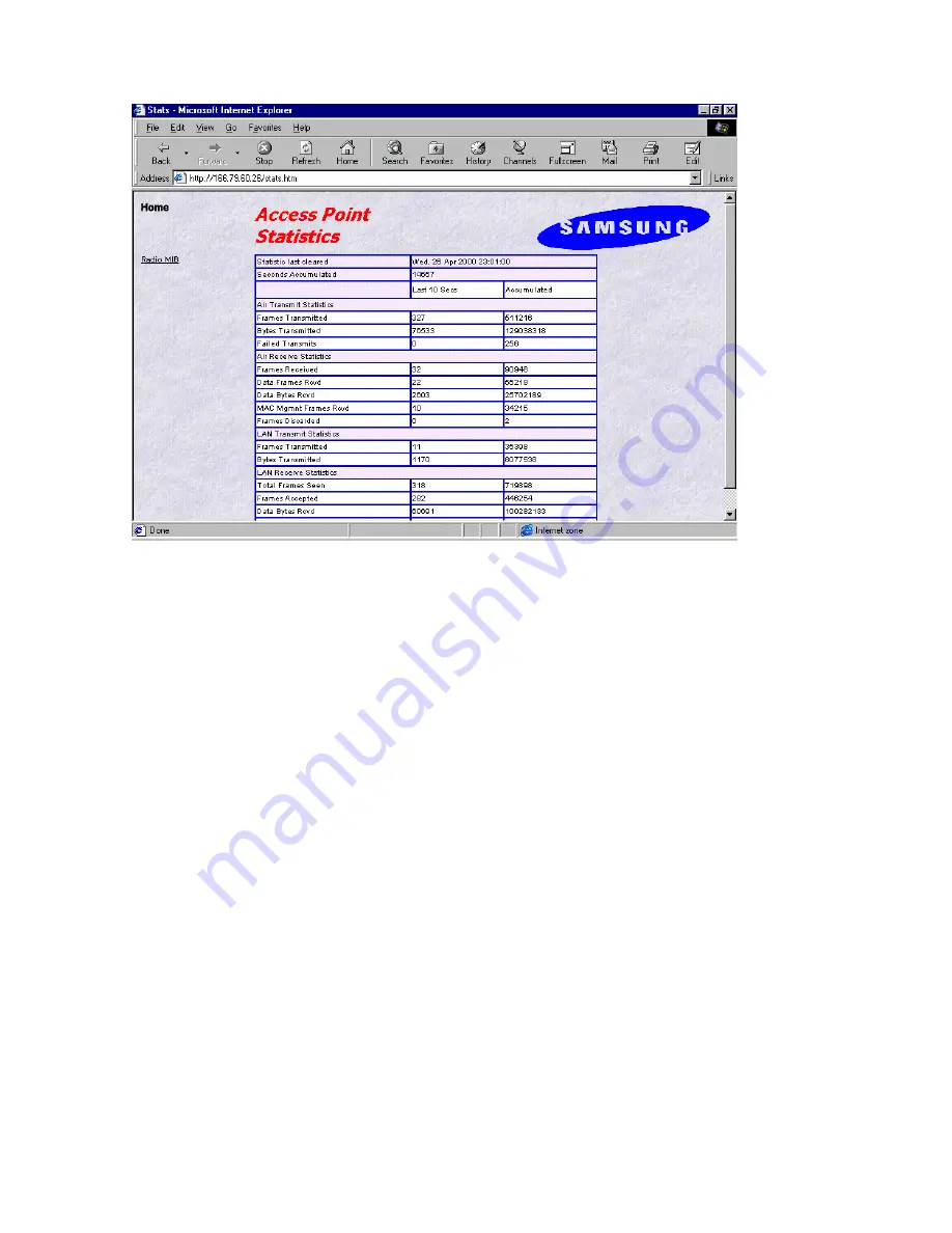 Samsung MagicLAN SWL-2000N User Manual Download Page 67