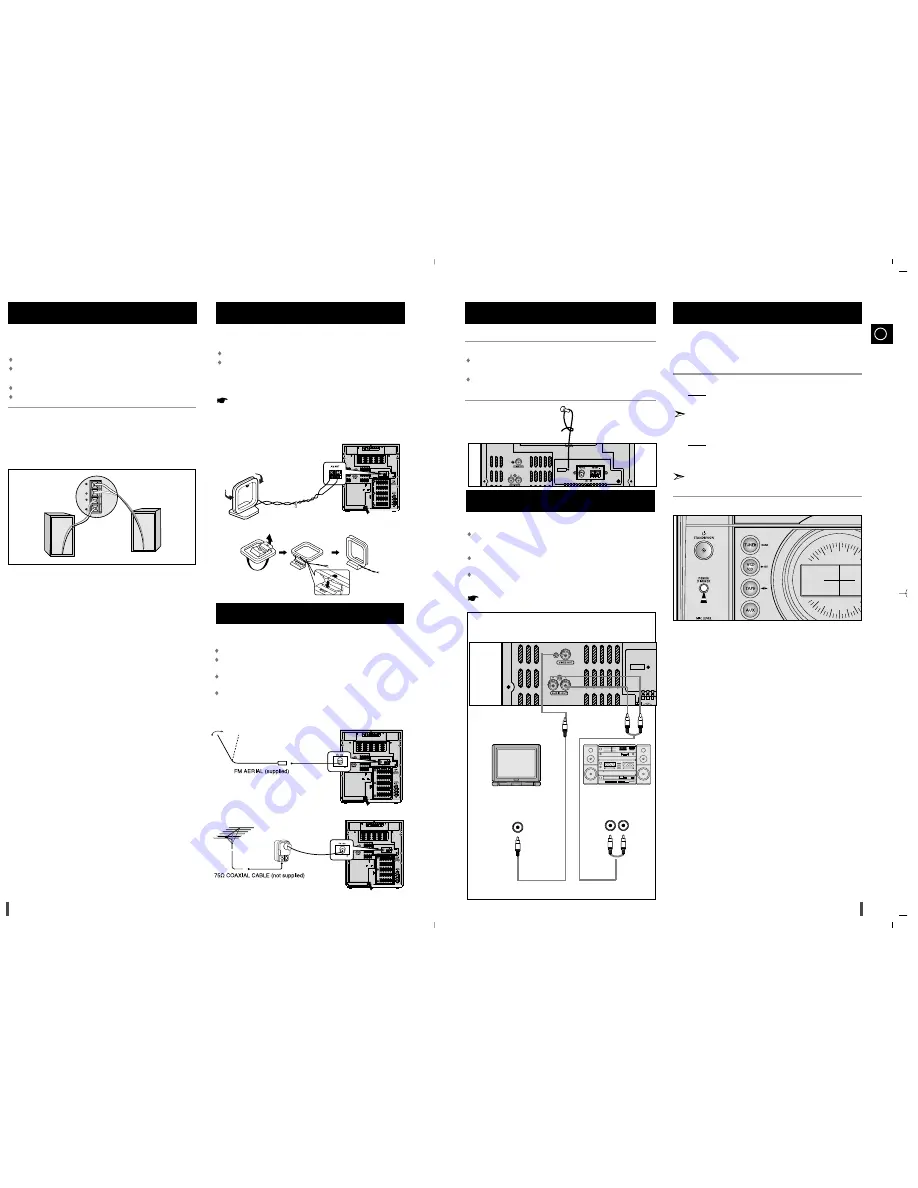 Samsung MAX-VJ550 Instruction Manual Download Page 5