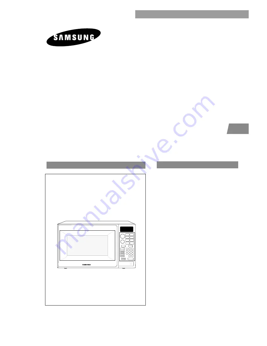 Samsung MB6774W Service Manual Download Page 1