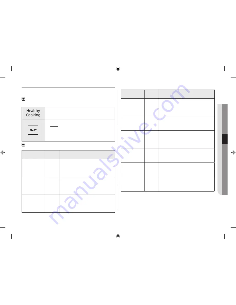 Samsung ME6104ST1 Owner'S Instructions & Cooking Manual Download Page 17