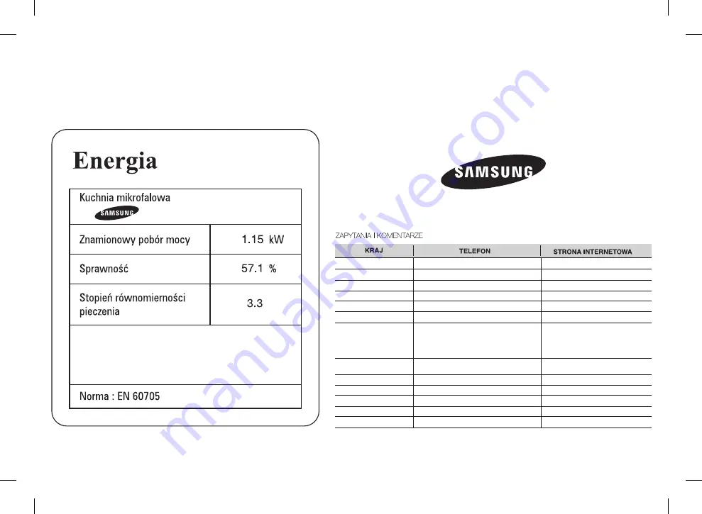 Samsung MG23H3115 series Скачать руководство пользователя страница 36