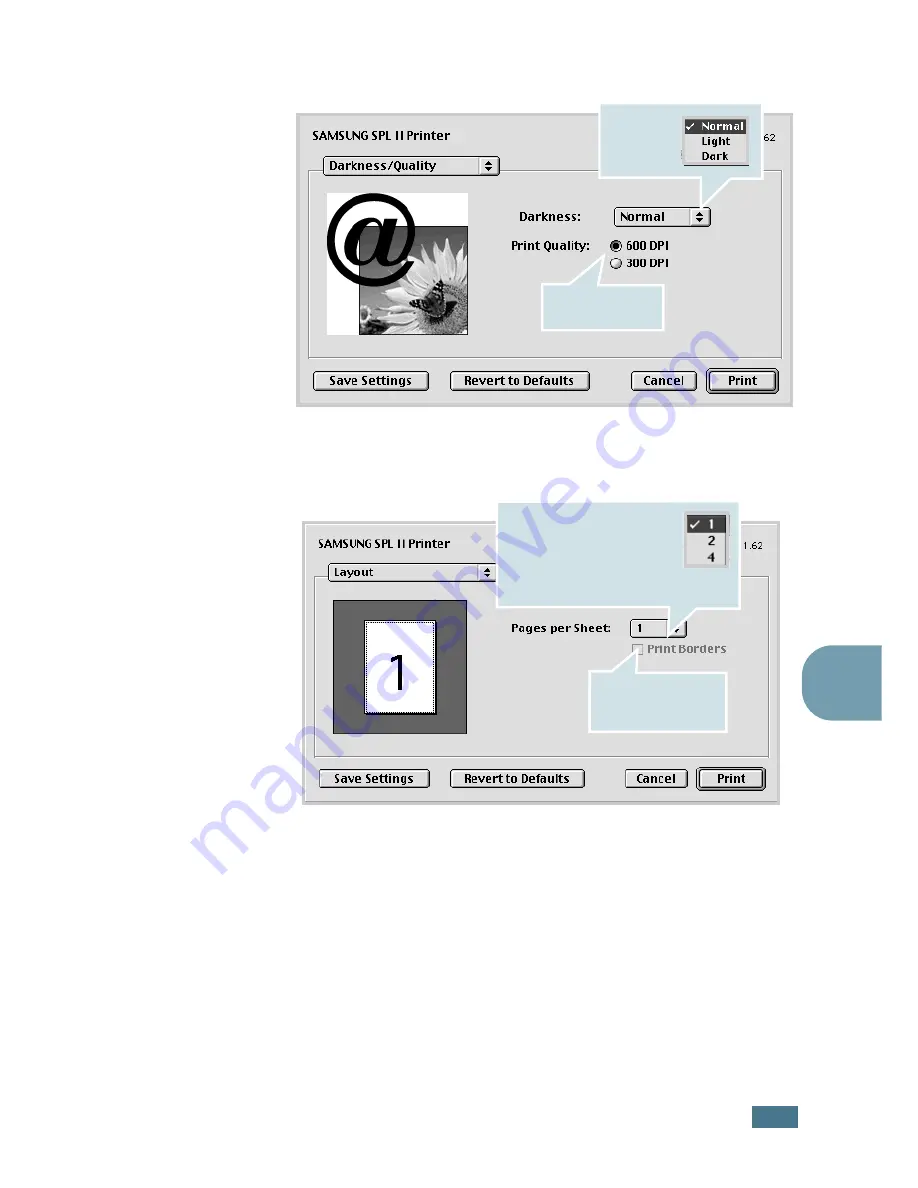 Samsung ML 1510 - B/W Laser Printer User Manual Download Page 124