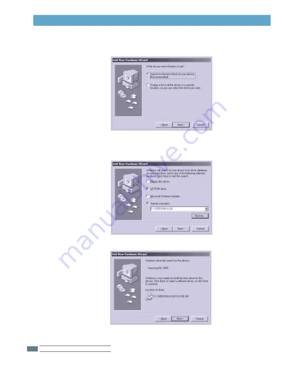 Samsung ML-1650 Series User Manual Download Page 131