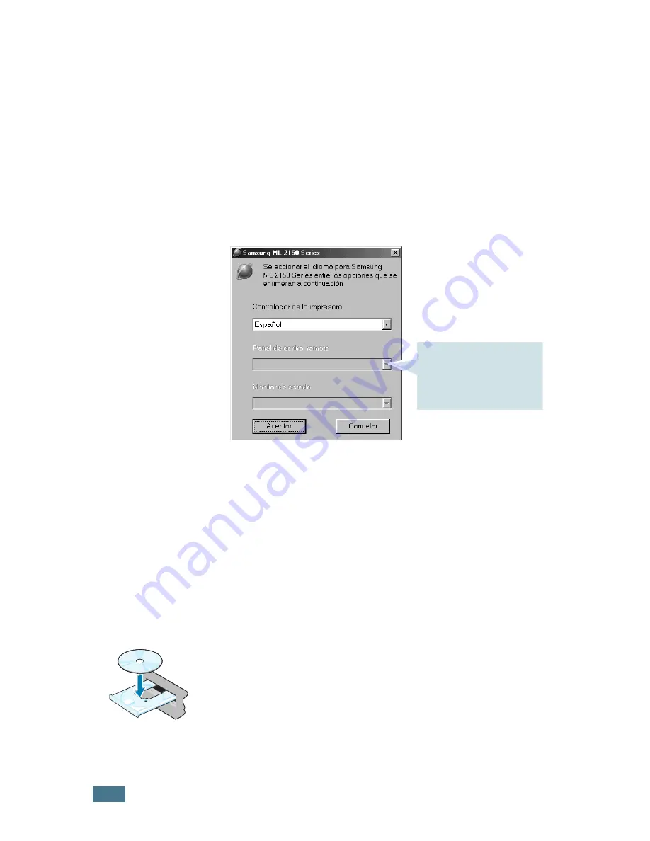 Samsung ML 2150 - B/W Laser Printer (Spanish) Manual Del Usuario Download Page 41