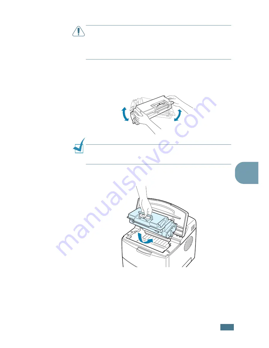 Samsung ML 2150 - B/W Laser Printer (Spanish) Manual Del Usuario Download Page 122