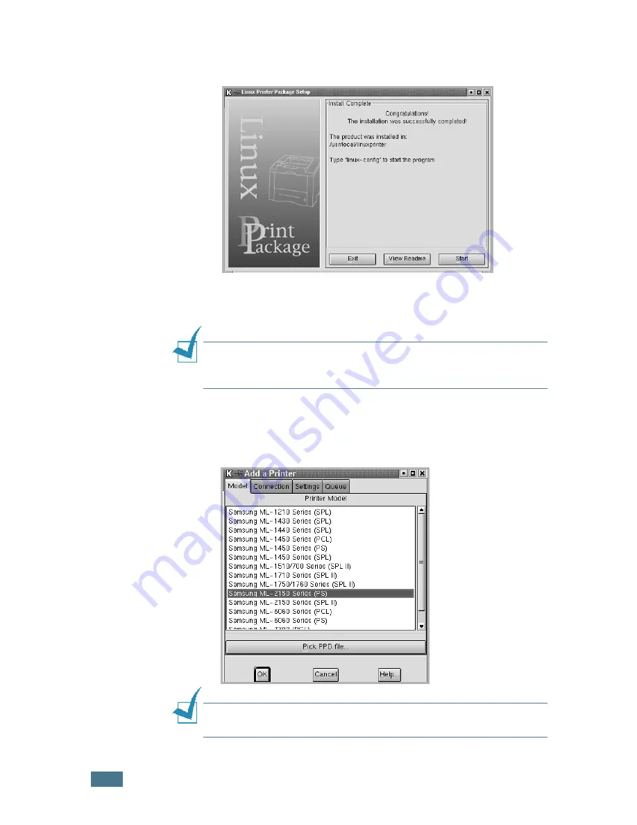 Samsung ML 2150 - B/W Laser Printer (Spanish) Manual Del Usuario Download Page 175