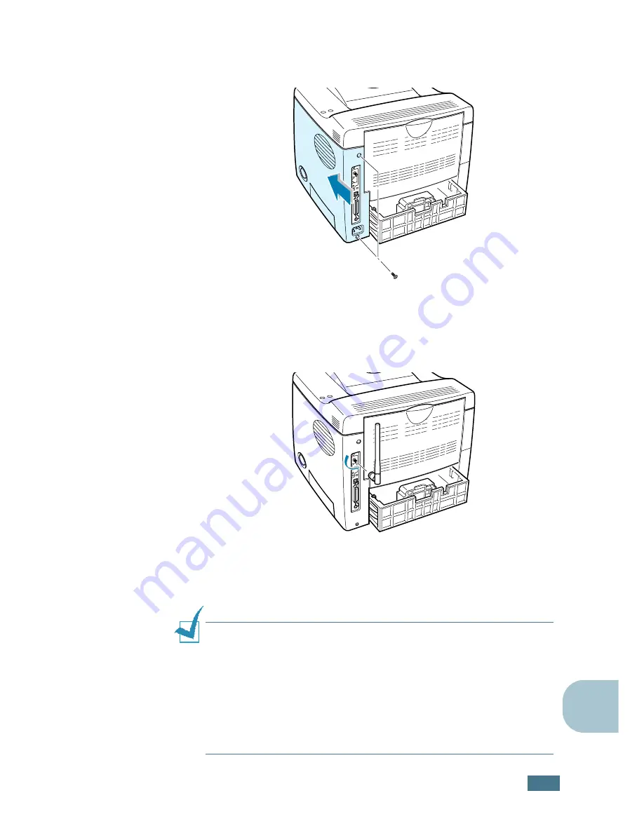 Samsung ML 2150 - B/W Laser Printer (Spanish) Manual Del Usuario Download Page 216