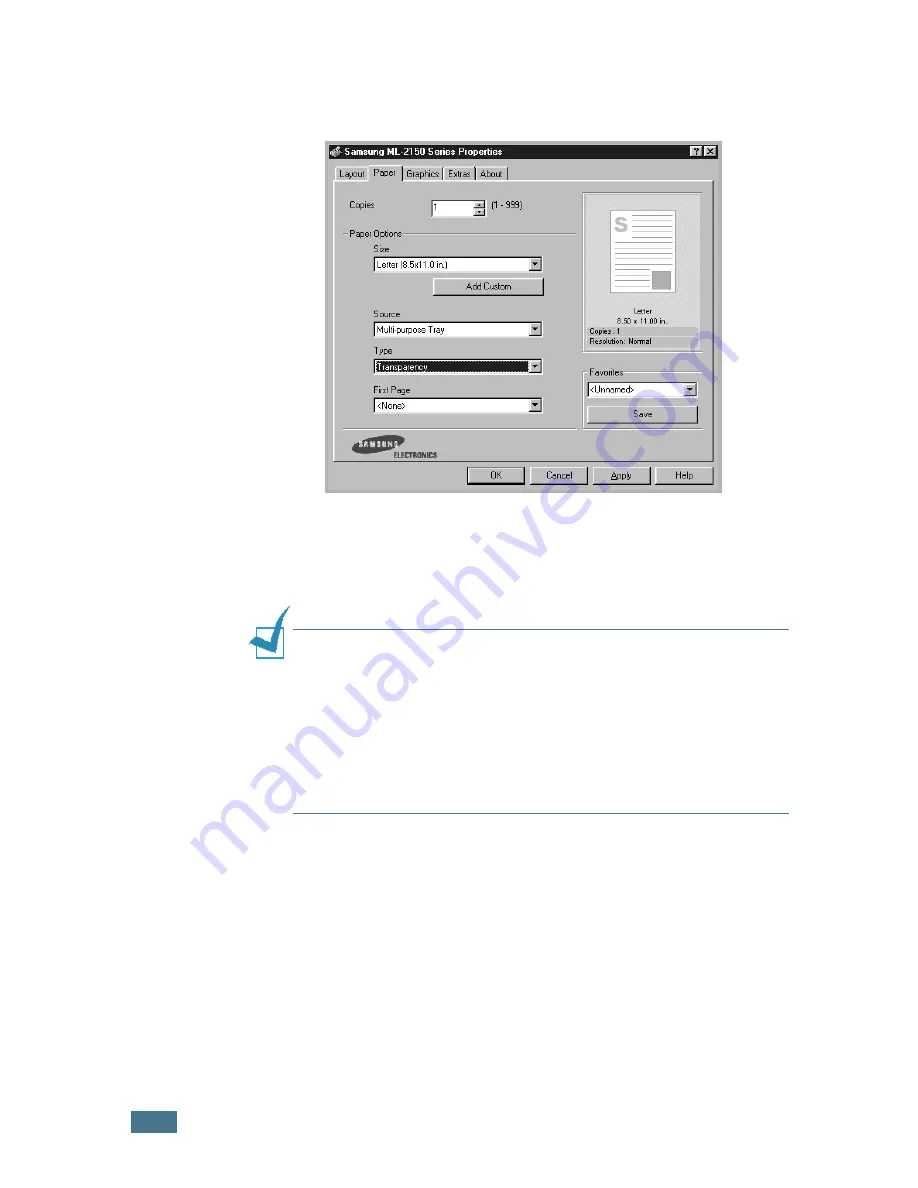 Samsung ML-2150 User Manual Download Page 85