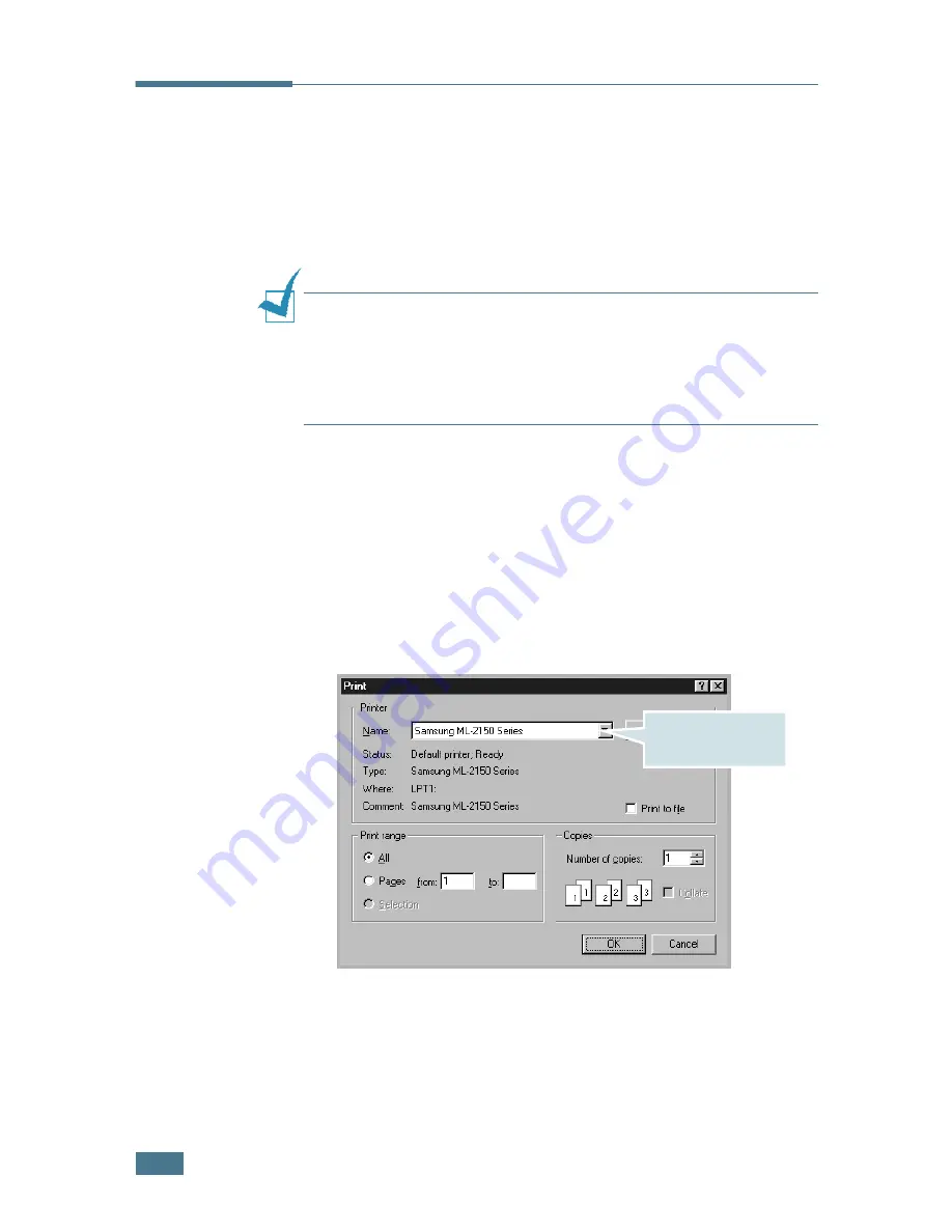 Samsung ML-2150 User Manual Download Page 91