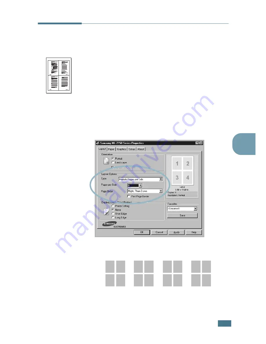 Samsung ML-2150 User Manual Download Page 102