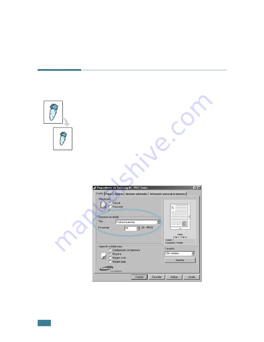 Samsung ML-2550 (Spanish) Manual Del Usario Download Page 106