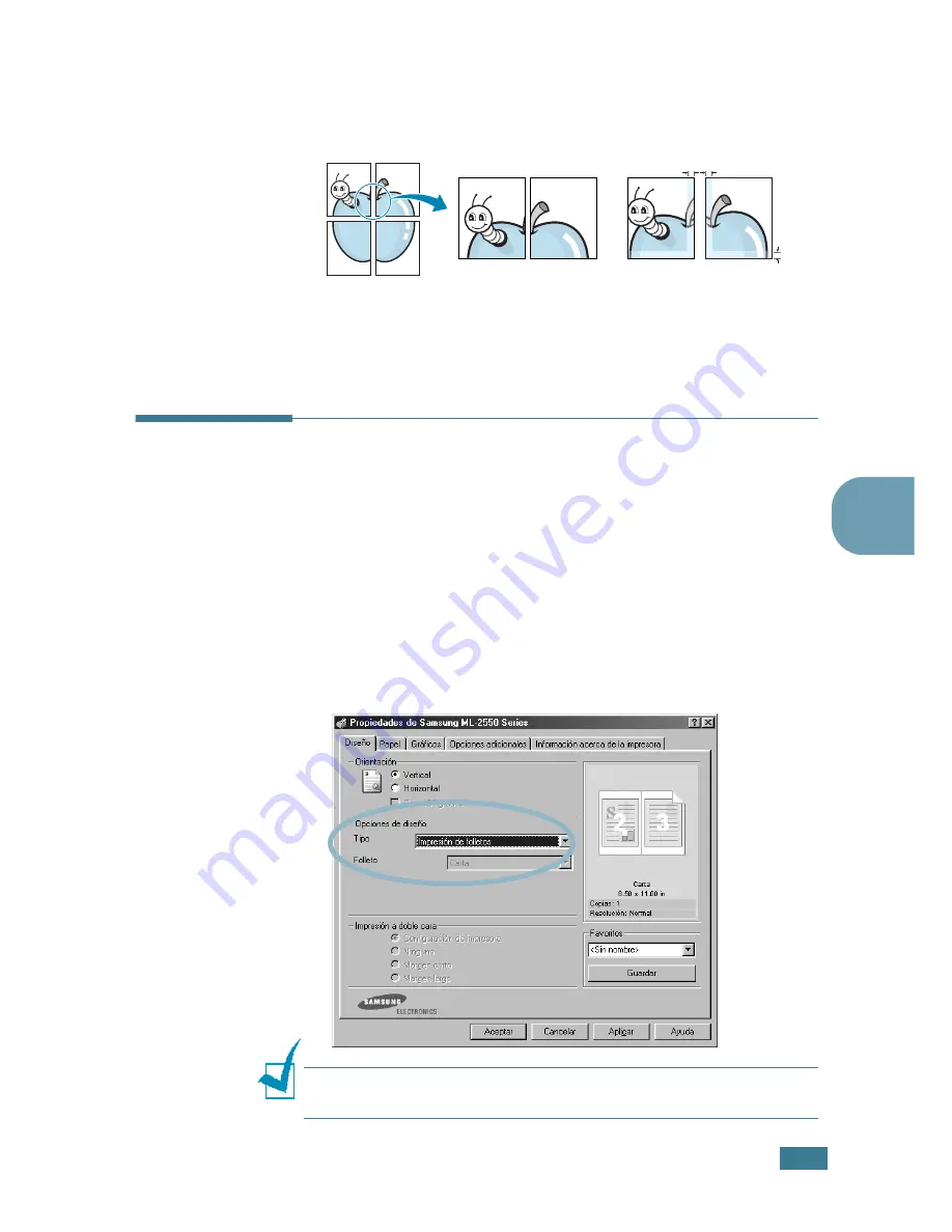 Samsung ML-2550 (Spanish) Manual Del Usario Download Page 109