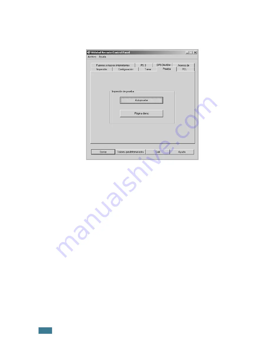 Samsung ML-2550 (Spanish) Manual Del Usario Download Page 192