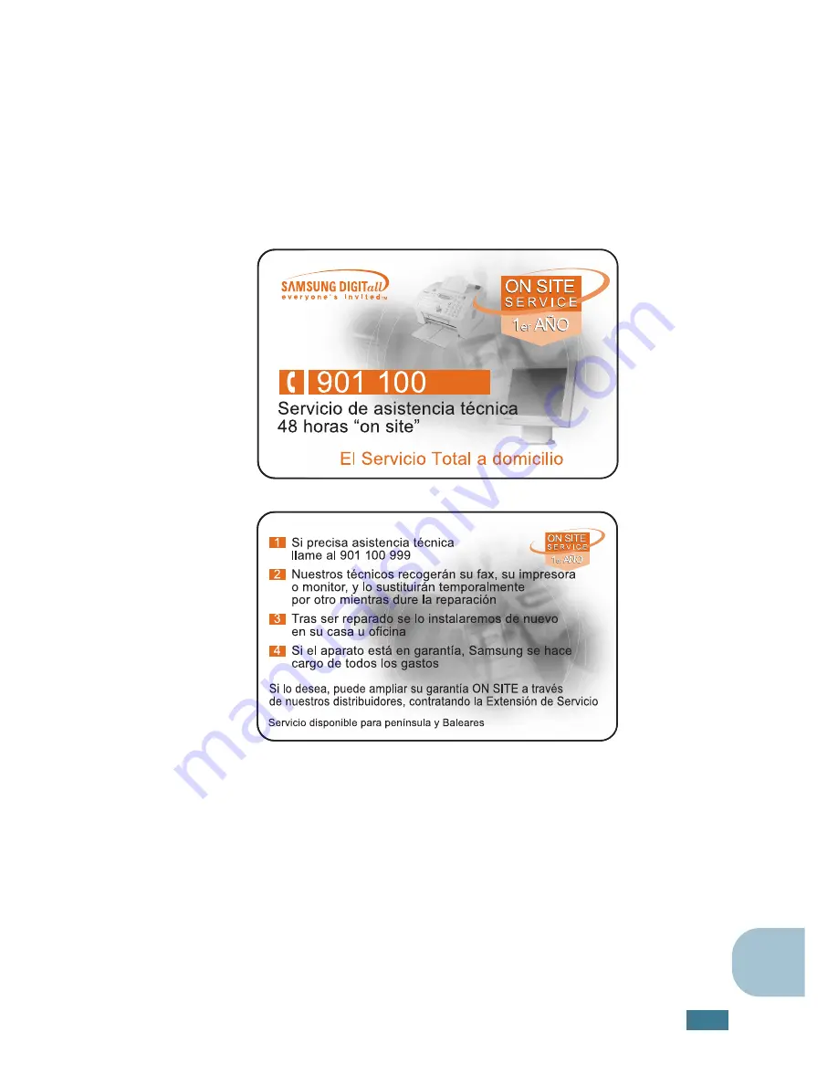 Samsung ML-2550 (Spanish) Manual Del Usario Download Page 233