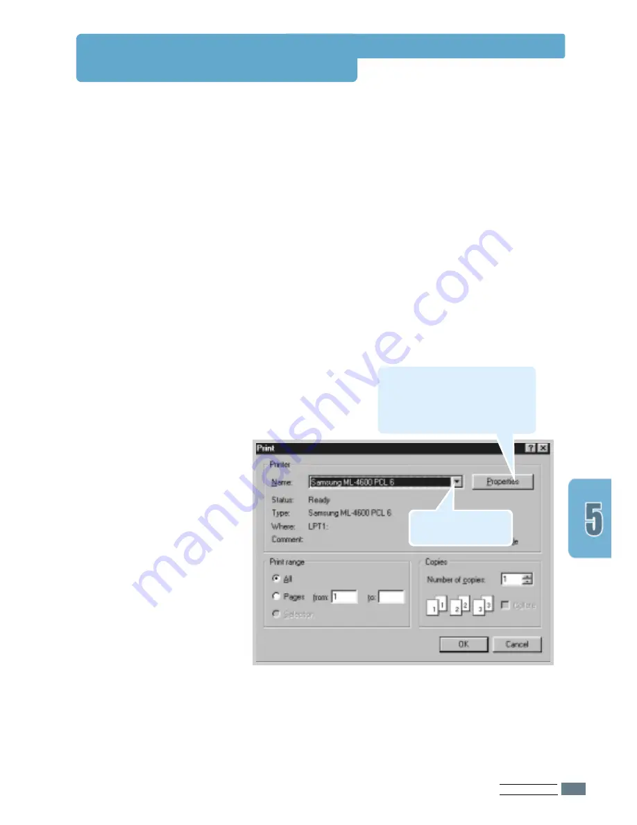 Samsung ML-4600 User Manual Download Page 48