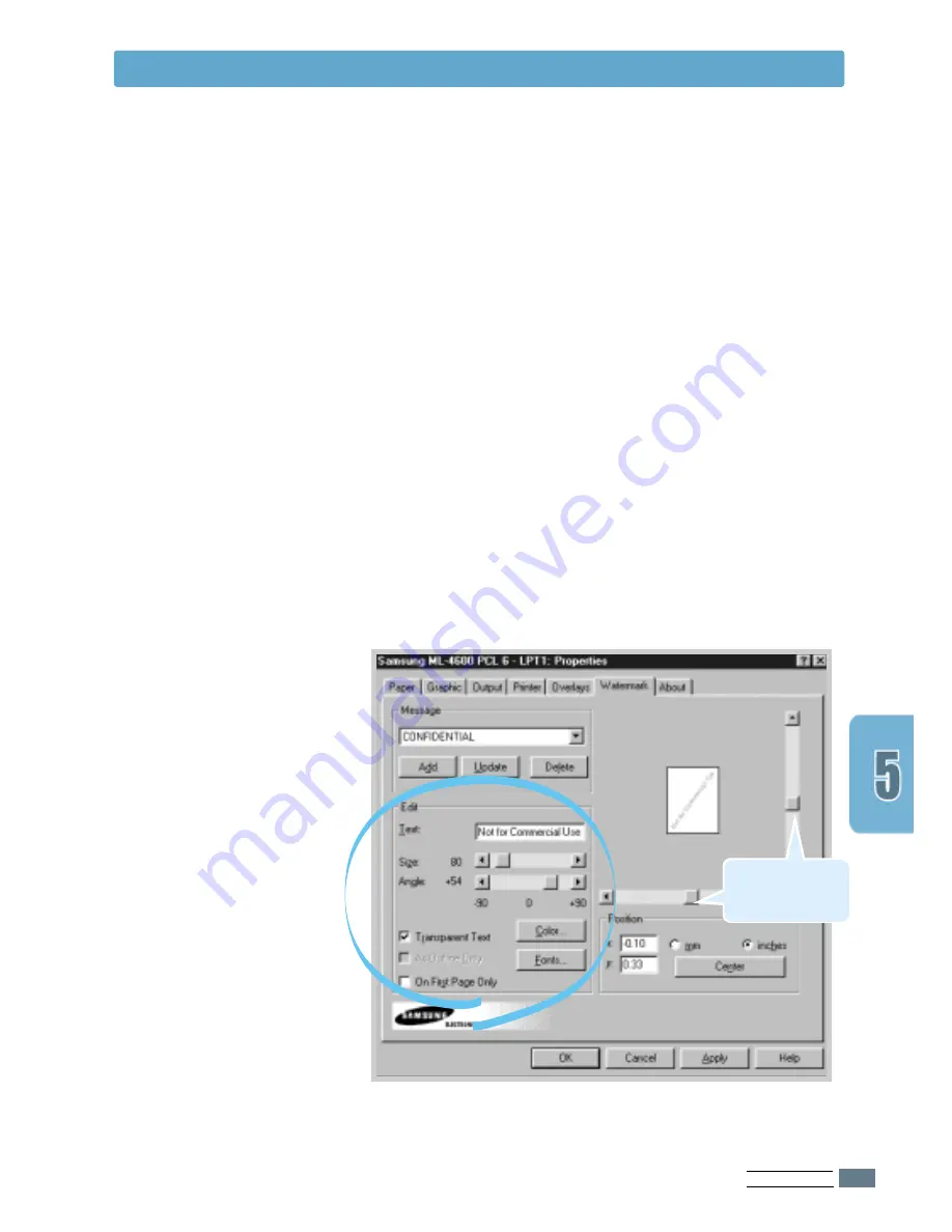 Samsung ML-4600 User Manual Download Page 62