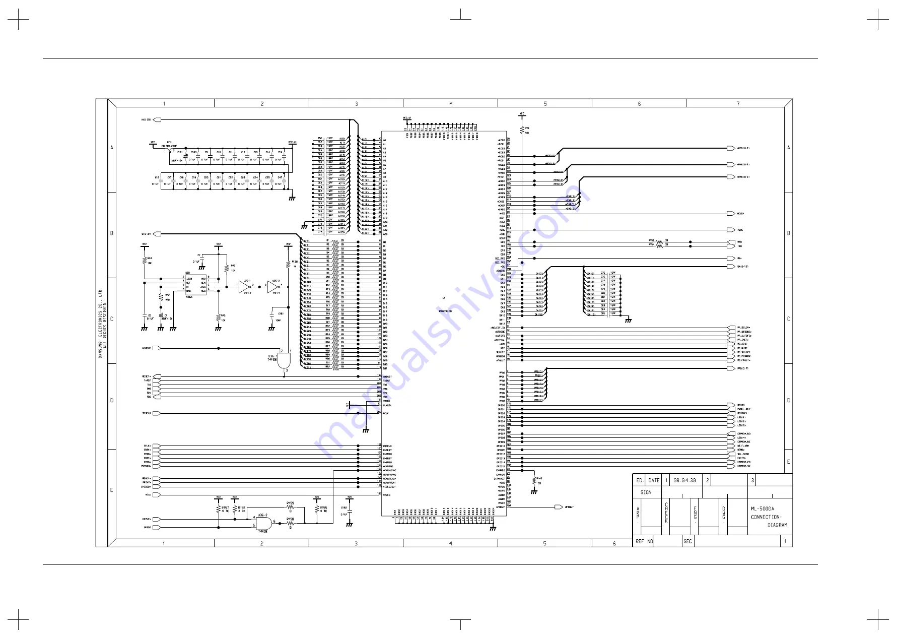 Samsung ML-5000A Service Manual Download Page 74