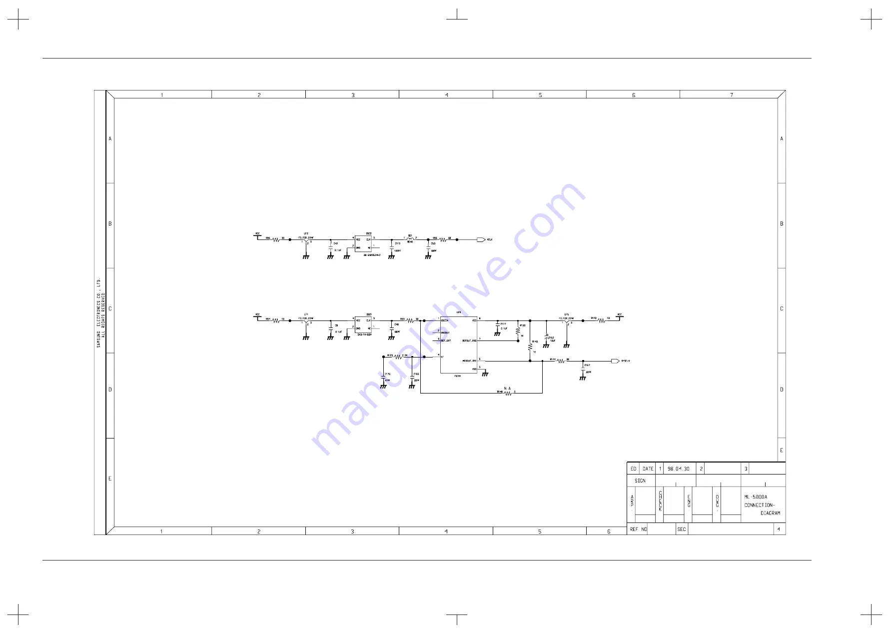 Samsung ML-5000A Service Manual Download Page 77