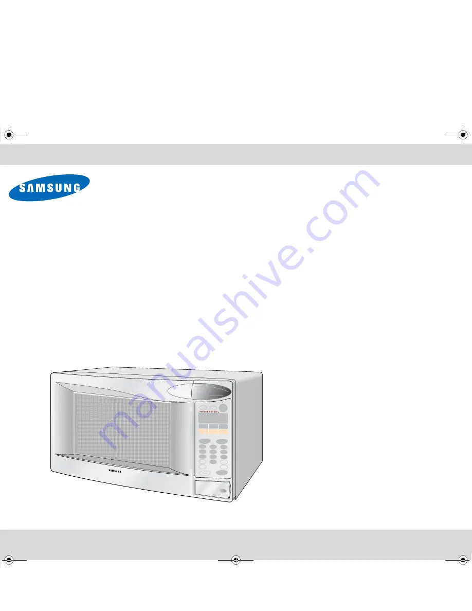 Samsung MS1070BA Owner'S Manual Download Page 1