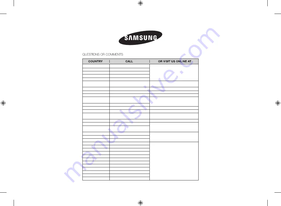 Samsung MS32F303EFW Скачать руководство пользователя страница 44