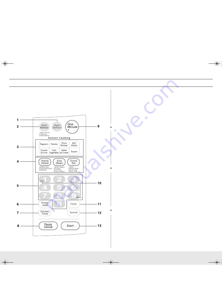 Samsung MW1135BB Скачать руководство пользователя страница 6