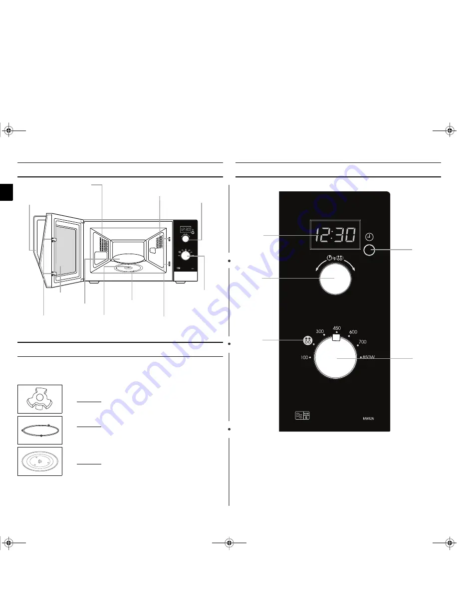 Samsung MW82N Owner'S Instructions Manual Download Page 2