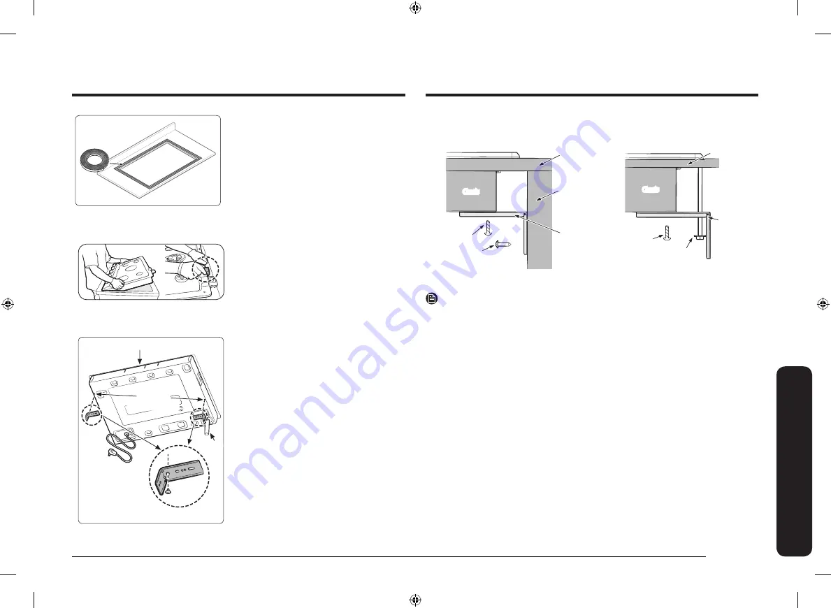 Samsung NA30N9755T Series Installation Manual Download Page 43