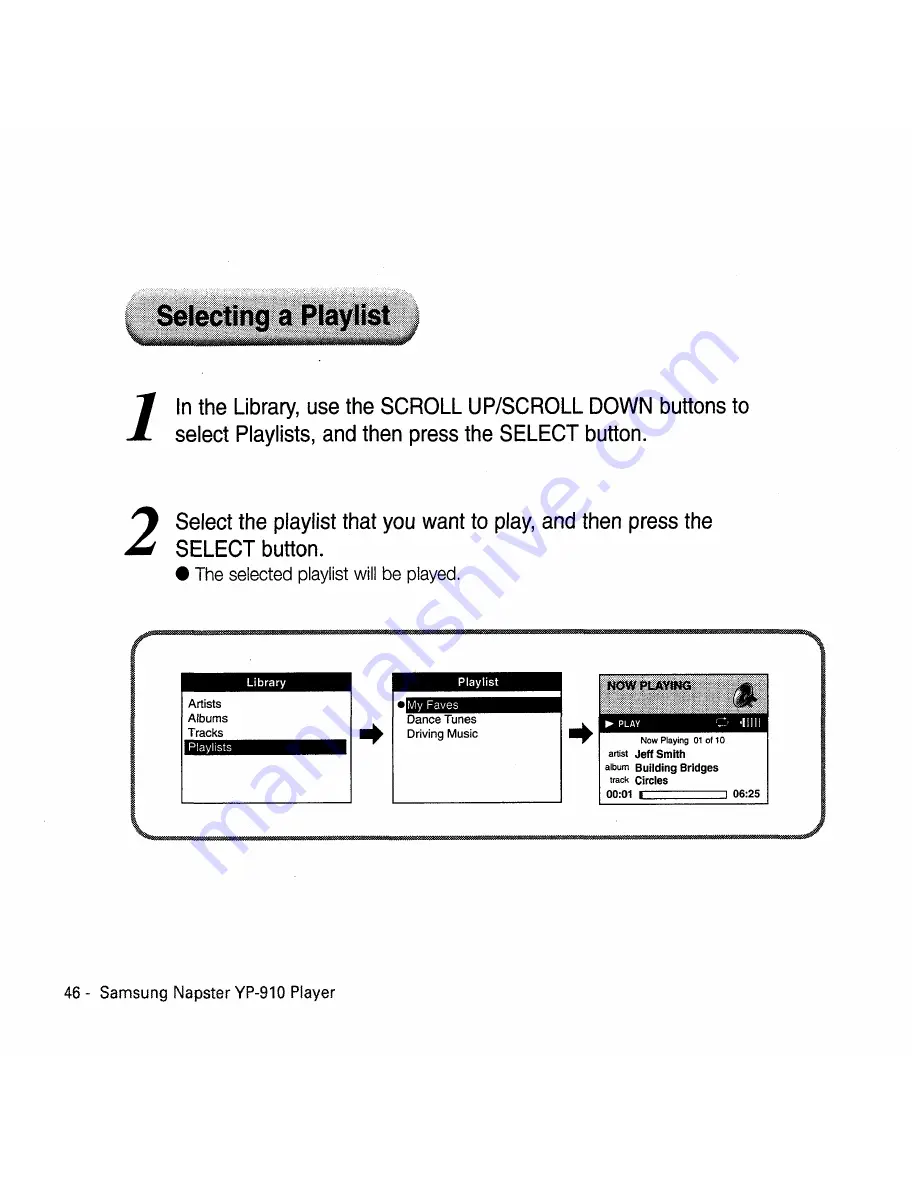 Samsung Napster YP-910 User Manual Download Page 46