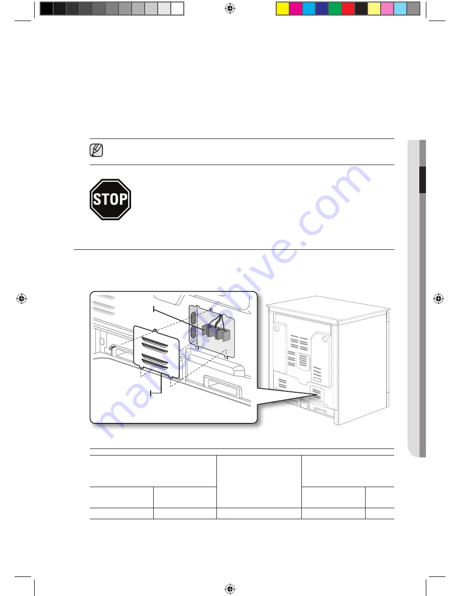 Samsung NE58H9970WS Installation Manual Download Page 29