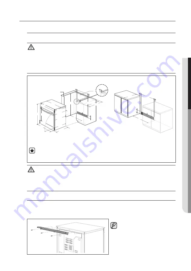 Samsung NE58K9560W Installation Manual Download Page 45