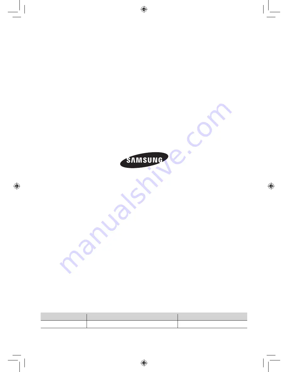 Samsung NS***HHXEH User & Installation Manual Download Page 36