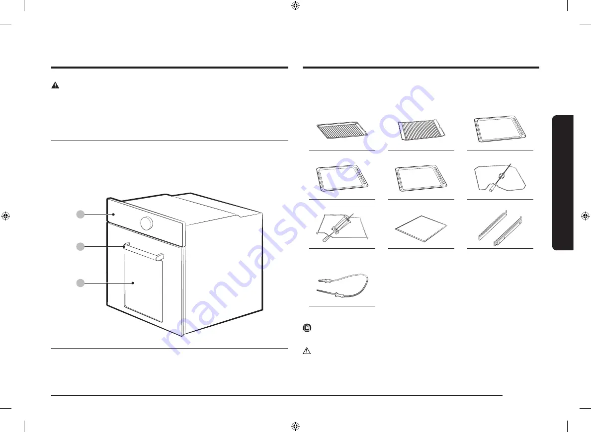 Samsung NV75T9549 Series User & Installation Manual Download Page 7