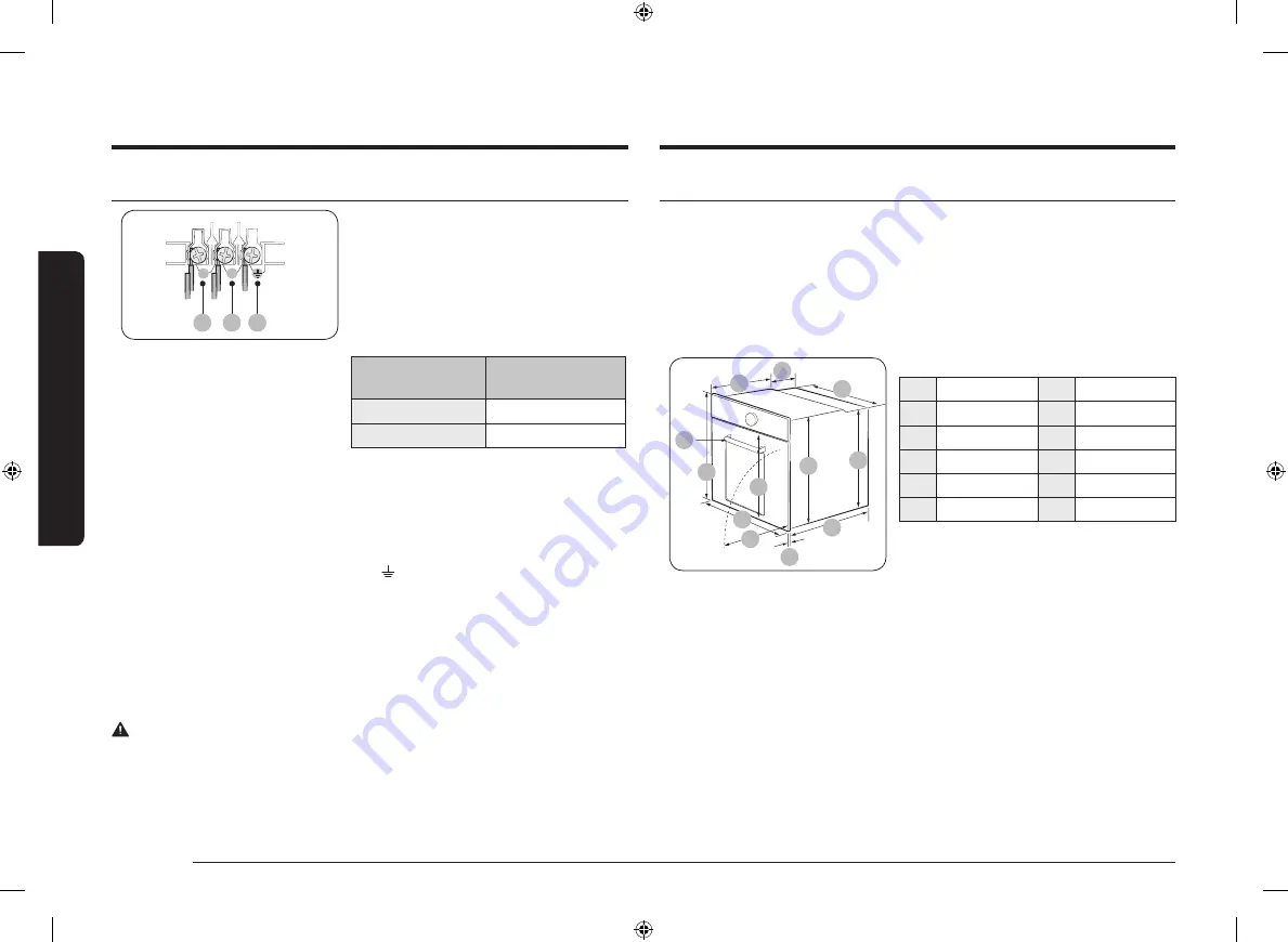 Samsung NV75T9549 Series User & Installation Manual Download Page 8