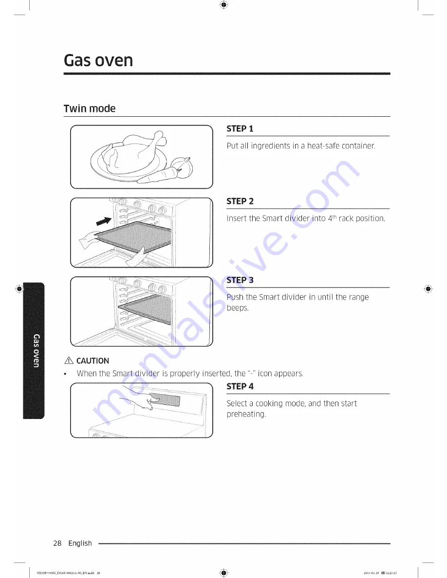 Samsung NX5837750SS User Manual Download Page 28