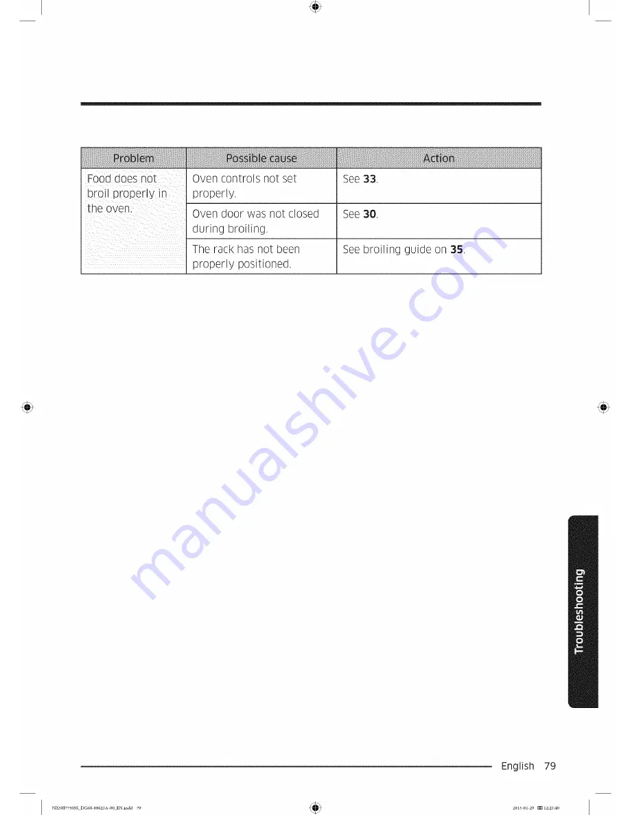 Samsung NX5837750SS User Manual Download Page 79