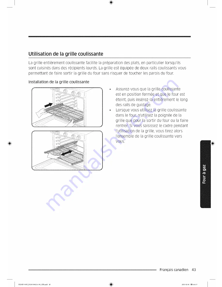 Samsung NX5837750SS User Manual Download Page 127