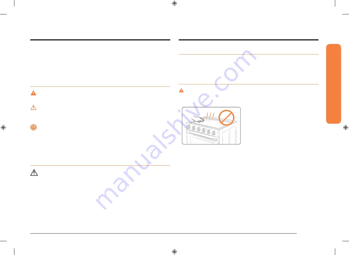 Samsung NX58M9960P series Скачать руководство пользователя страница 5