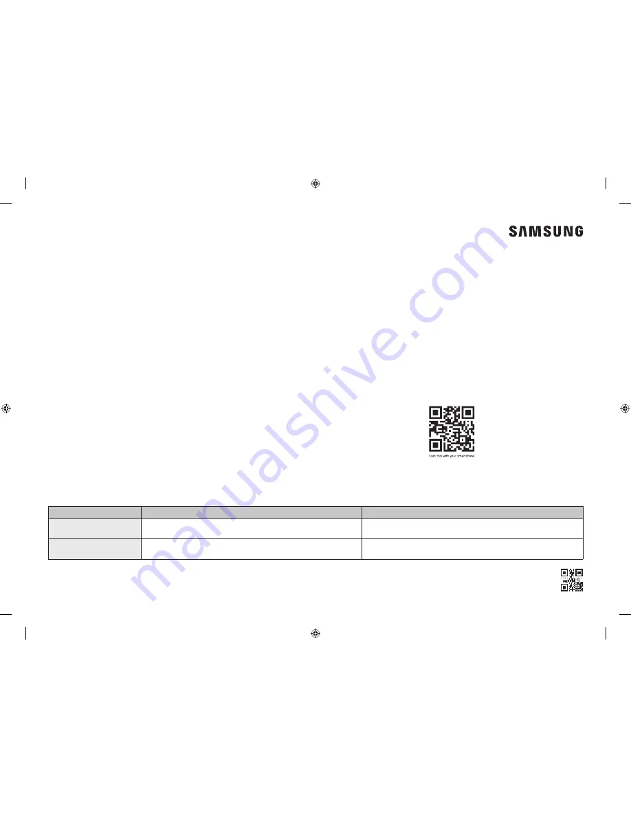 Samsung NZ30M9880 Series Installation Manual Download Page 12