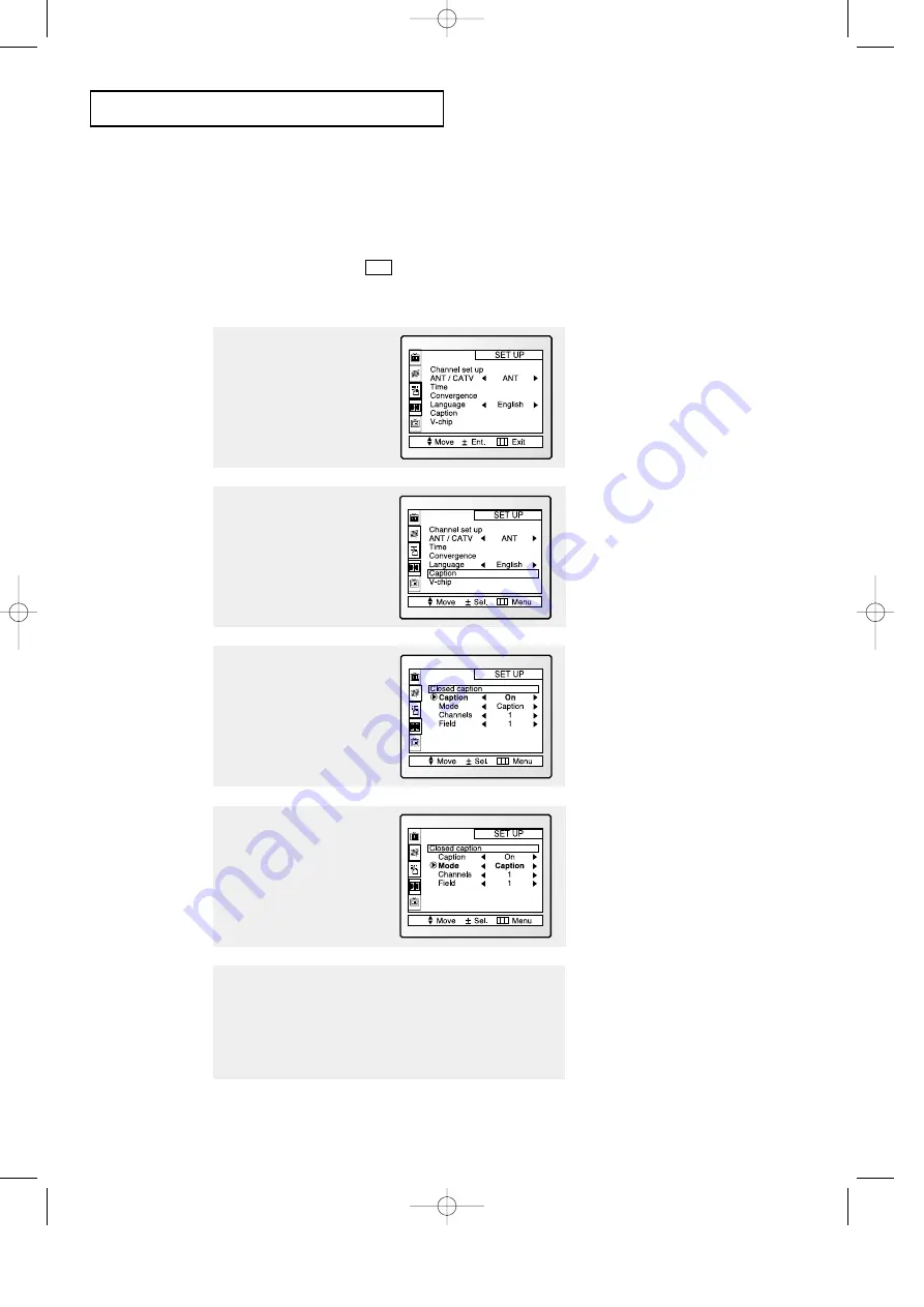 Samsung PCJ532RF Owner'S Instructions Manual Download Page 42