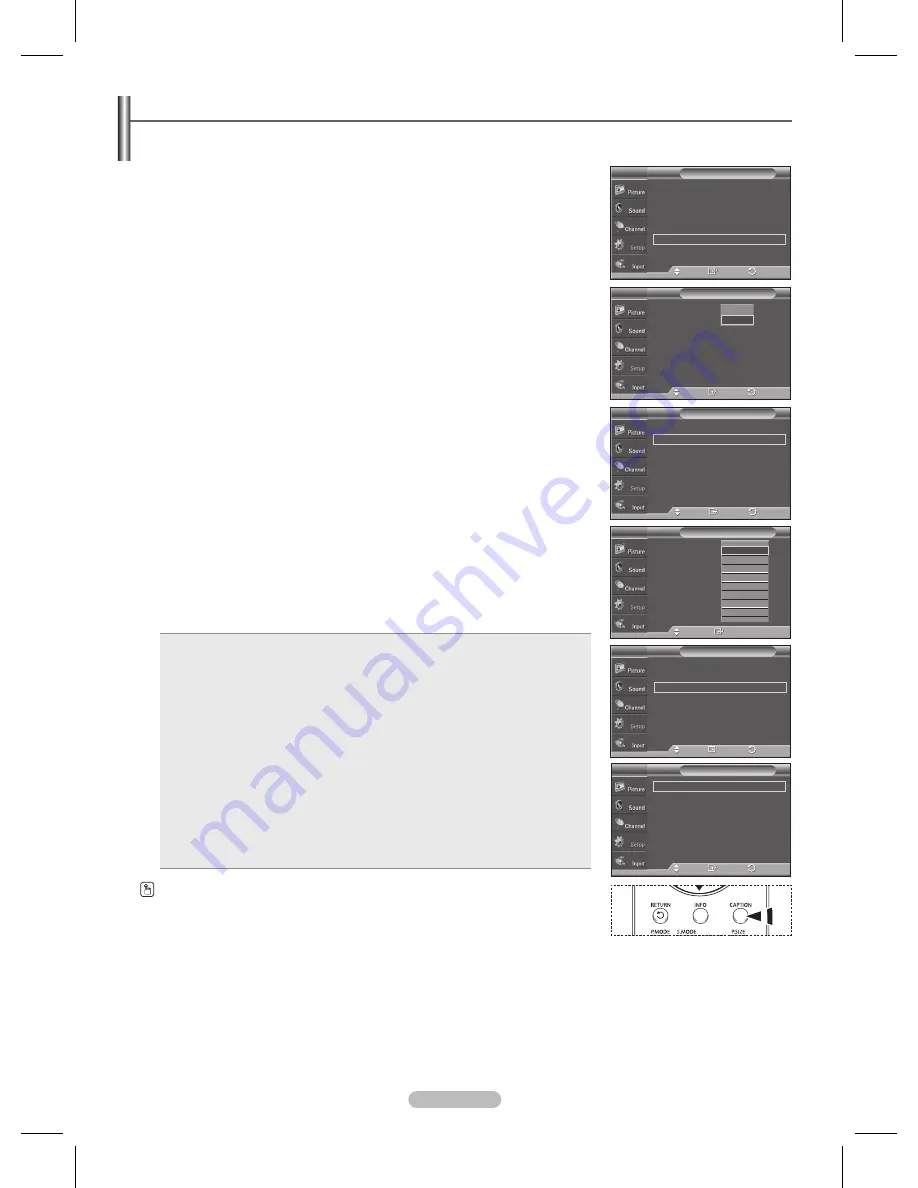 Samsung PL-42C71HDP Owner'S Instructions Manual Download Page 119