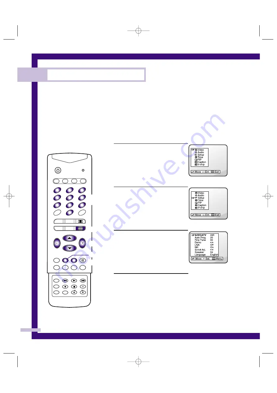 Samsung PLK403W Instruction Manual Download Page 28