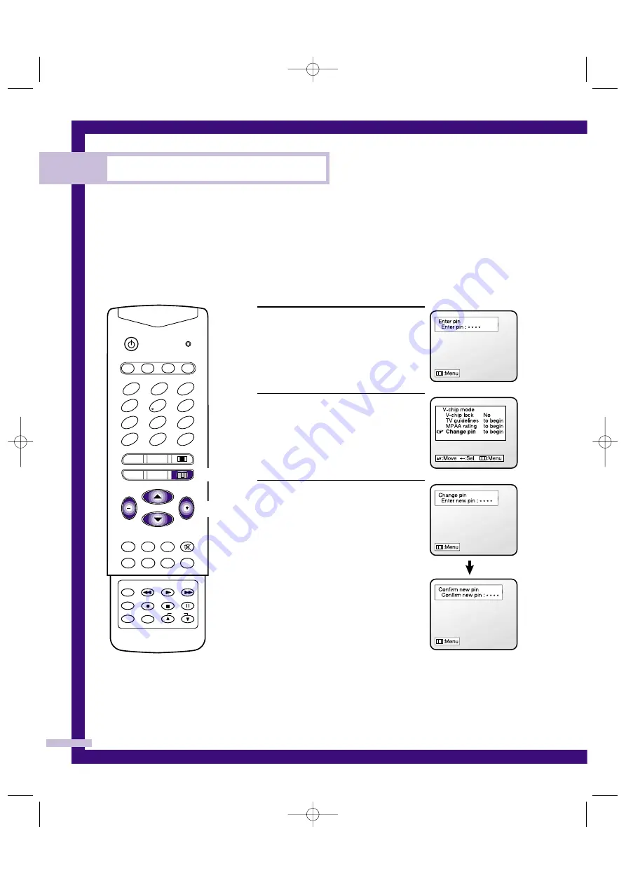 Samsung PLK403W Instruction Manual Download Page 54