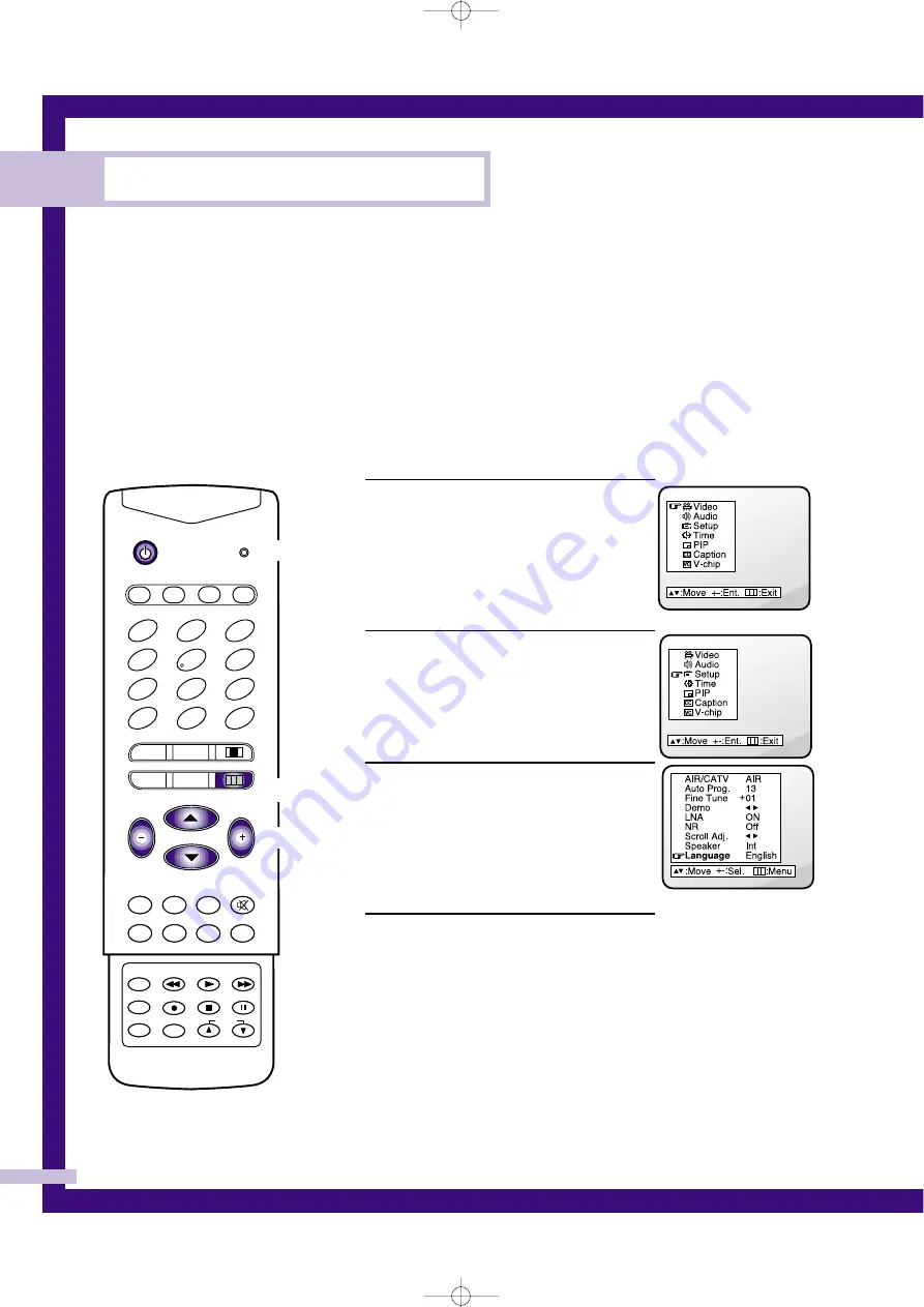 Samsung PLK435W Instruction Manual Download Page 26